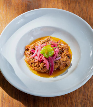 Plato de Cochinita Pibil de Yucatán