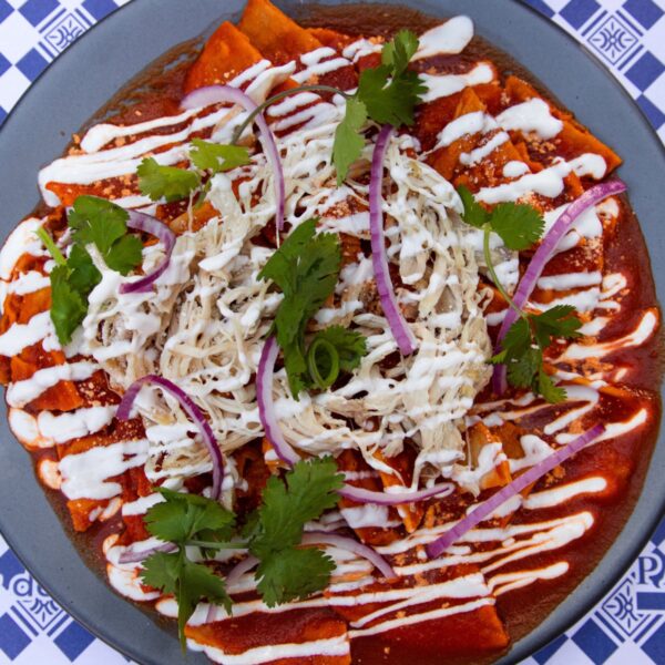 chilaquiles rojos