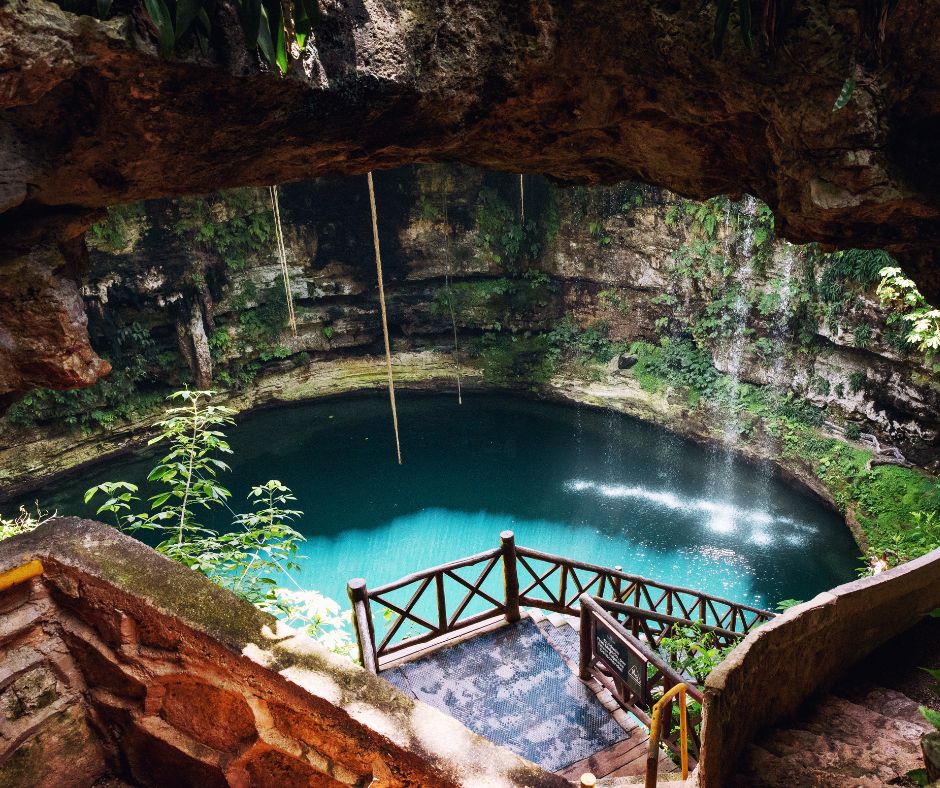 Cenote Zací de Valladolid Yucatán